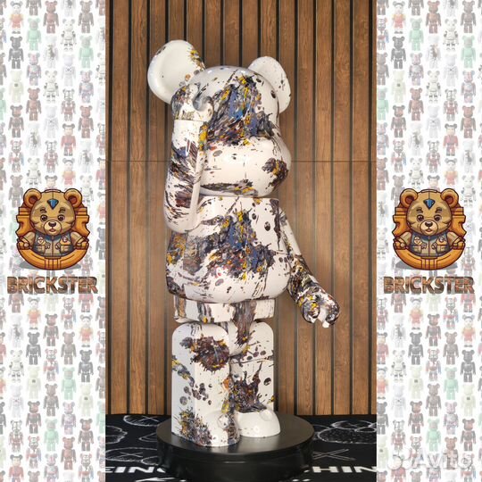 Bearbrick Jackson Pollock 1000% 70см