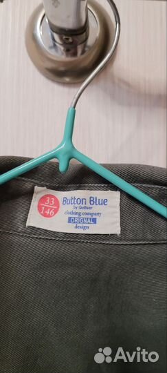 Джинсовая рубашка для подростка мальчика