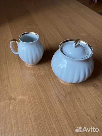 Чайный сервиз СССР молочник и сахарница