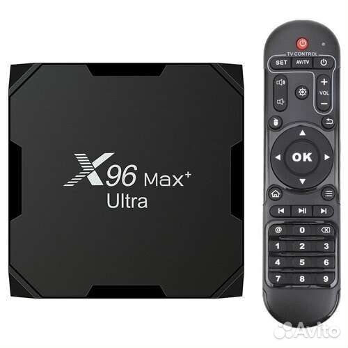 Приставка X96 max plus ultra 4/32/64Gb/ 11 android