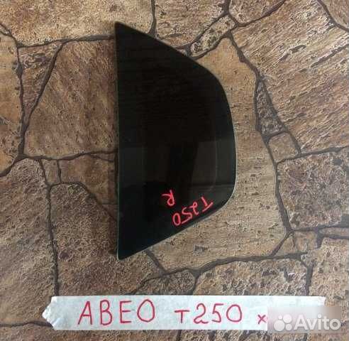 Стекло глухое правое Chevrolet Aveo T300 F16D4