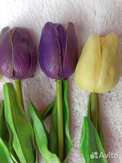 Тюльпаны из силикона IKEA