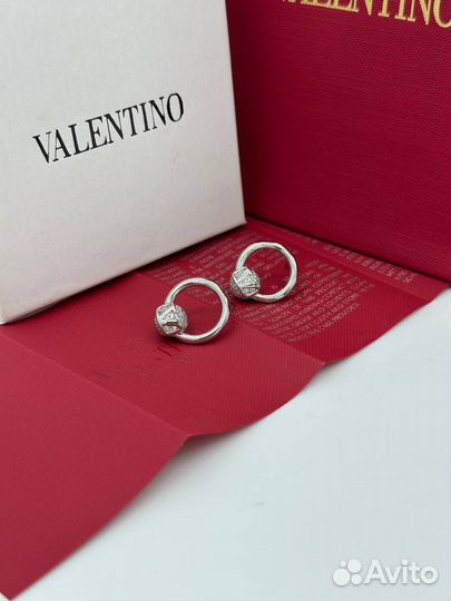 Серьги Valentino