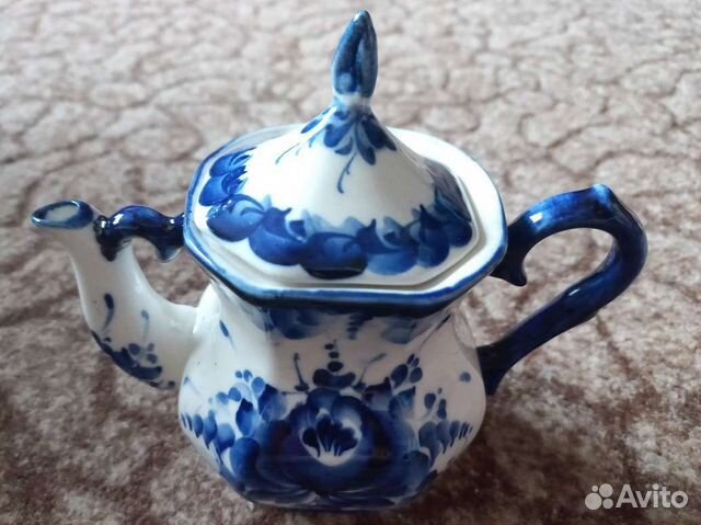 Заварочный чайник гжель