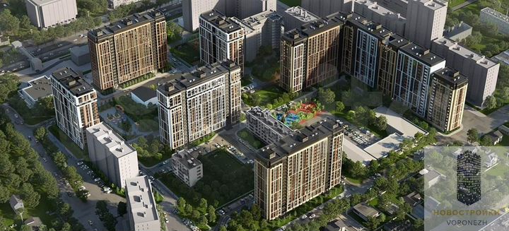 2-к. квартира, 68,2 м², 14/18 эт.