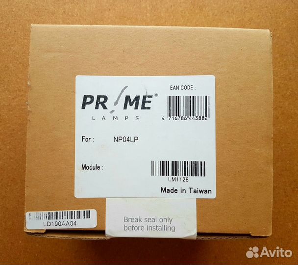 Лампа для проектора NEC (NP04L)