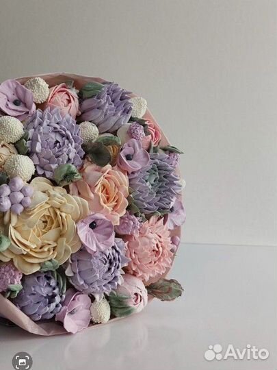 Букеты из зефира ручной работы