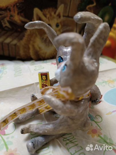 Пасхальная радость в старинной ватной технике