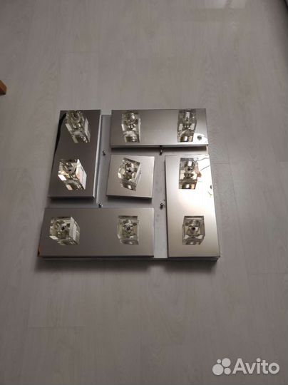 Люстра потолочная светодиодная с пультом