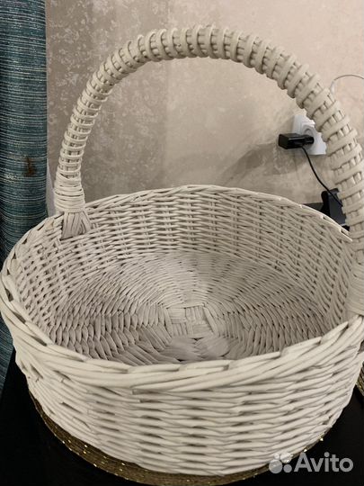 Корзина плетеная