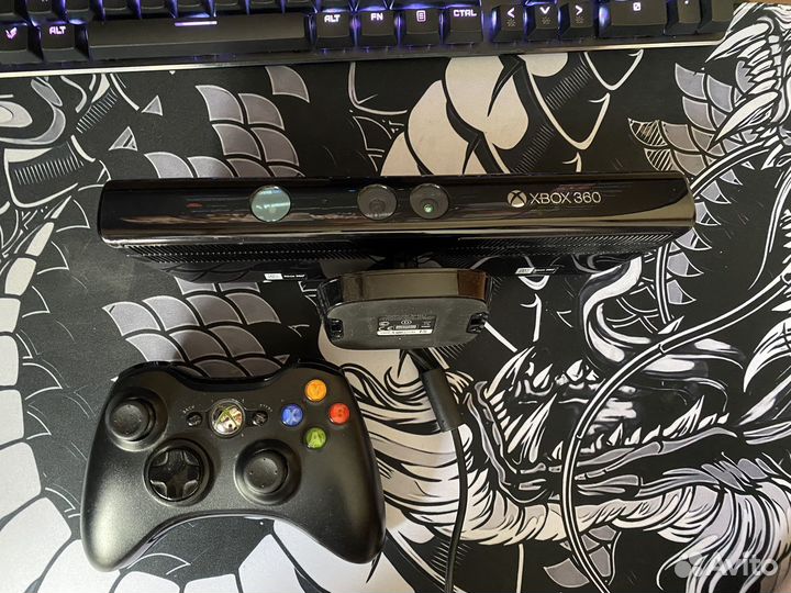 Xbox 360 + kinect 256 gb