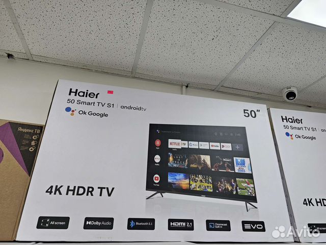 Led Телевизор Haier. 50 дюймов Smart. Новый объявление продам