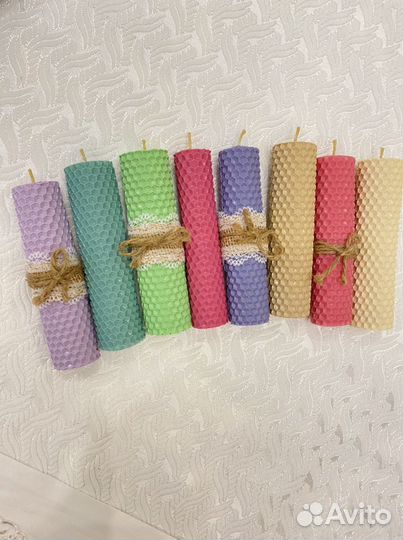 Свечи из натуральной вощины