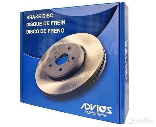 Диск тормозной задний