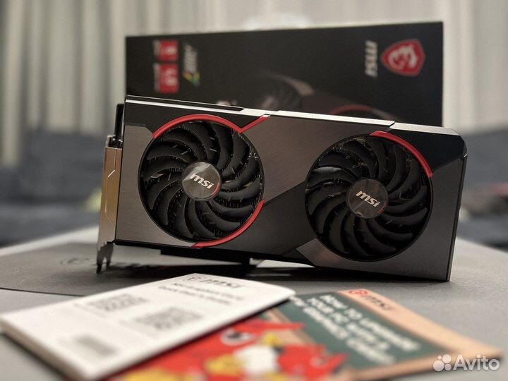 Видеокарта rx 5700 xt MSI gaming x