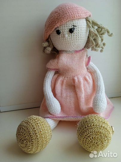 Кукла вязаная ручная работа