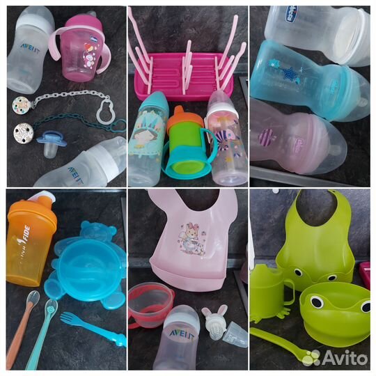 Детская посуда IKEA Avent Suavinex Chicco