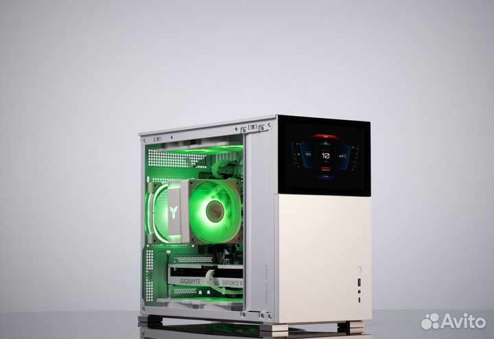 Игровой пк perfect48 RTX 4070Ti super 16GB NEW Ryzen 5 7600 Jonsbo D41 STD screen white