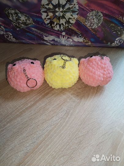 Брелок ручной работы Жабка