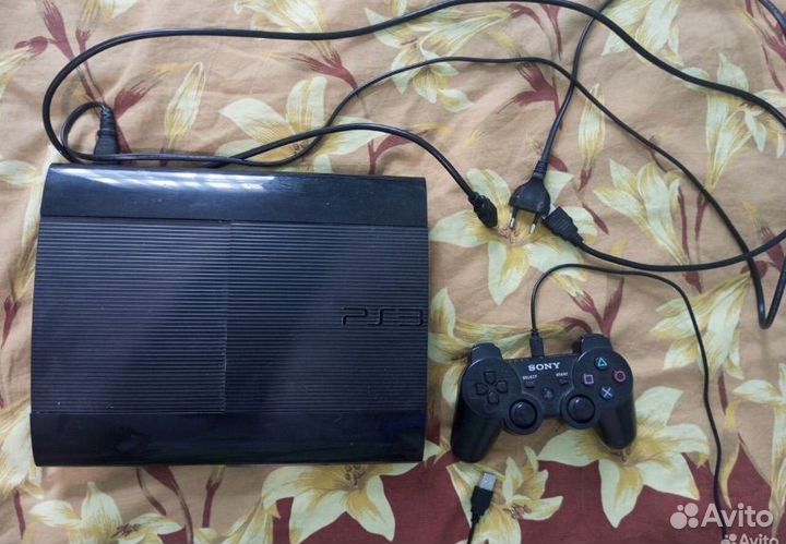 Игровая приставка ps3 super slim