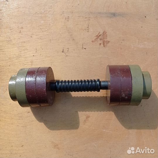 Гантеля 8 кг, разборная. СССР
