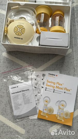 Молокоотсос medela swing maxi flex