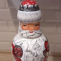 Дед мороз. Фигурка декоративная из дерева