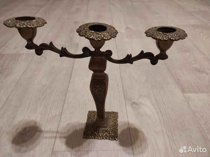 Подсвечник старинный бу