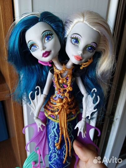 Кукла монстер хай Пери и Перл