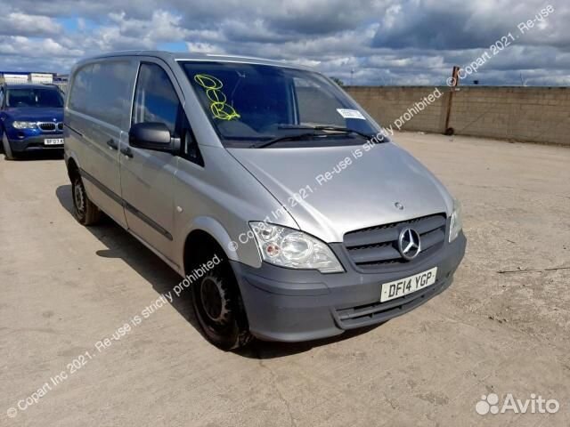 Клык бампера задний правый mercedes benz vito W639