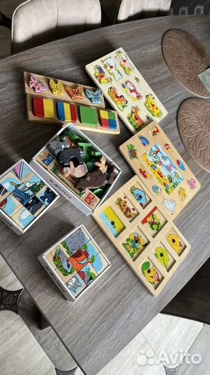 Деревянные развивашки