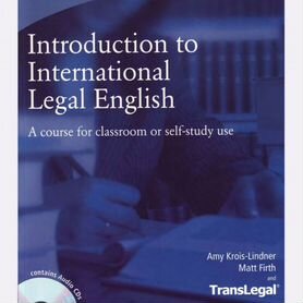 Introduction to International Legal English