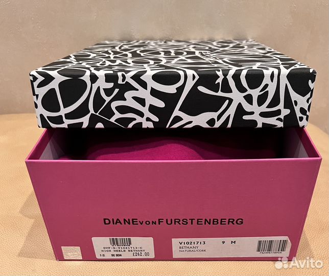 Туфли женские Diane von Furstenberg 39 р