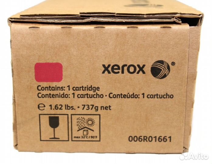 Картридж розовый Xerox с доставкой оригинал