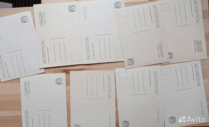 Конек горбунок худ. Куприянова 9 открыток 1959