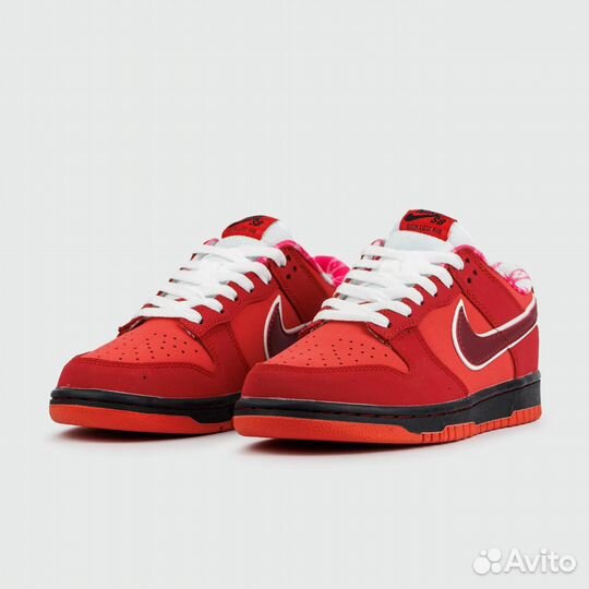 Кроссовки Nike SB Dunk Low Red Black