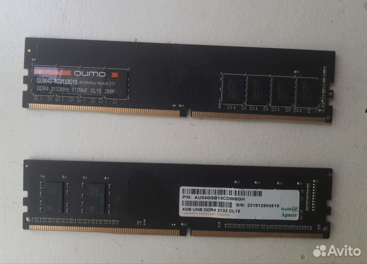 Оперативная память ddr4 8gb 2133