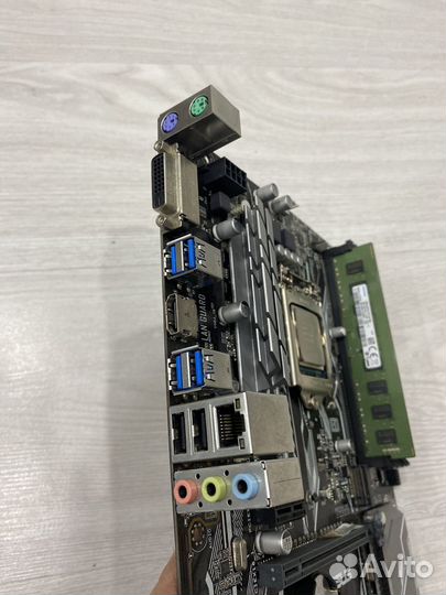 Комплект материнская плата и процессор