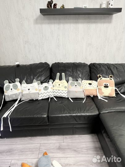 Бортики в кроватку