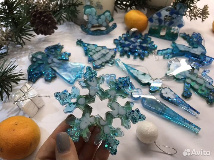 Новогодние игрушки ручной работы