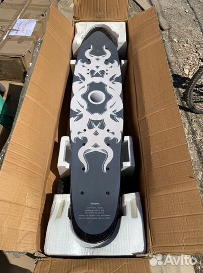 Электроскейт новый большой мощный на радиоуправлен