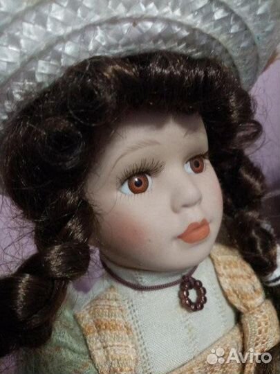 Коллекционная кукла гдр, 70-е, Н33см