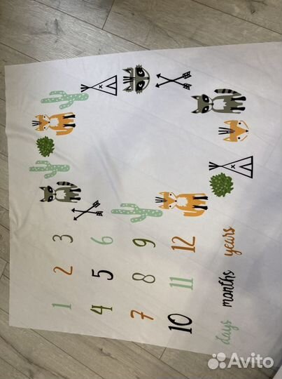 Фотофон фотопеленка на первый год жизни