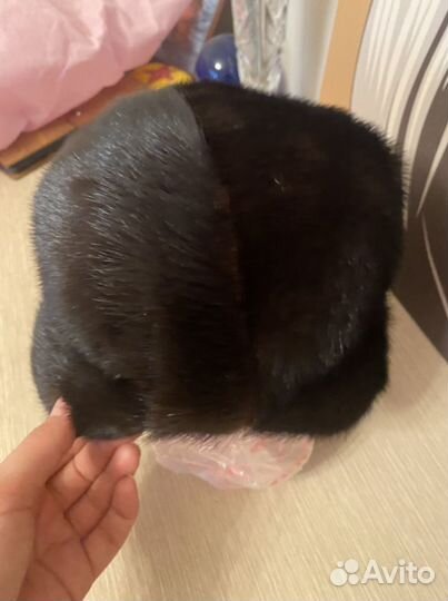 Шапка норковая женская