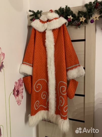 Новогодний костюм деда мороза