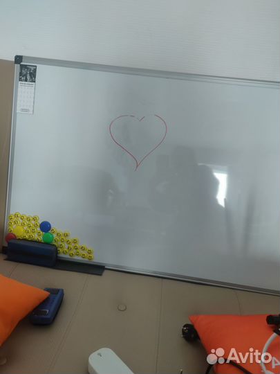 Магнитно маркерная доска бу