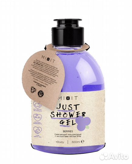 Гель для душа Mixit новый
