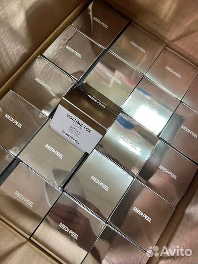 Medi peel крем volume tox