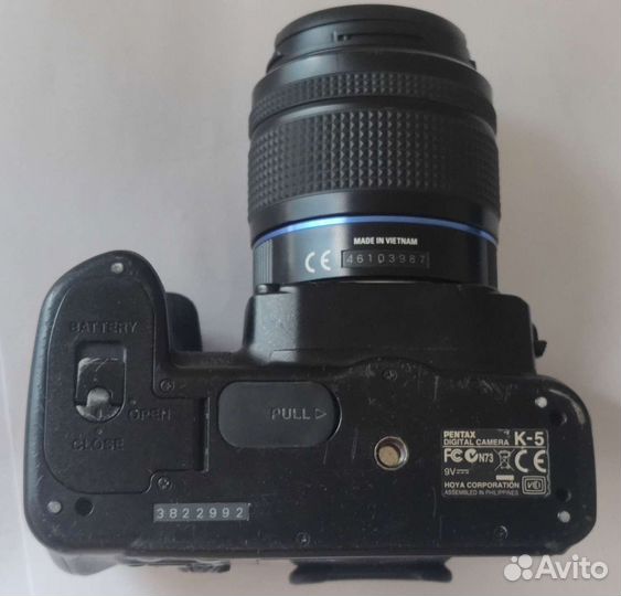 Обмен Pentax K-5 18-55 с нерабочей вспышкой