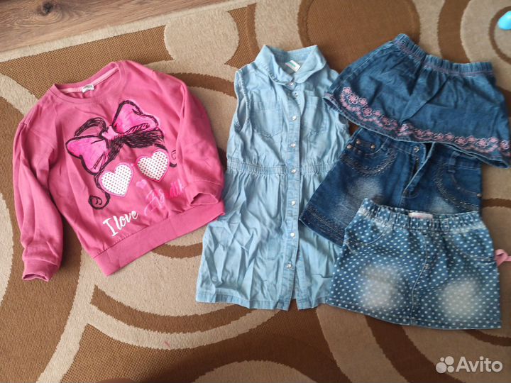 Вещи пакетом для девочки